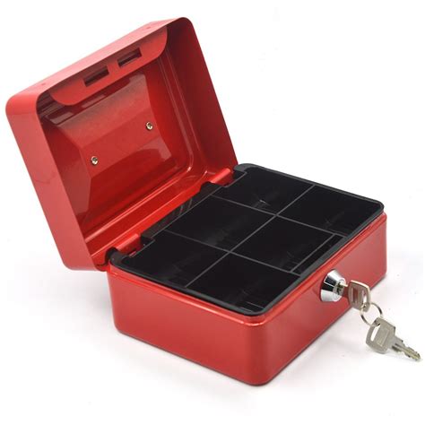 lock box metal|small metal lockable storage boxes.